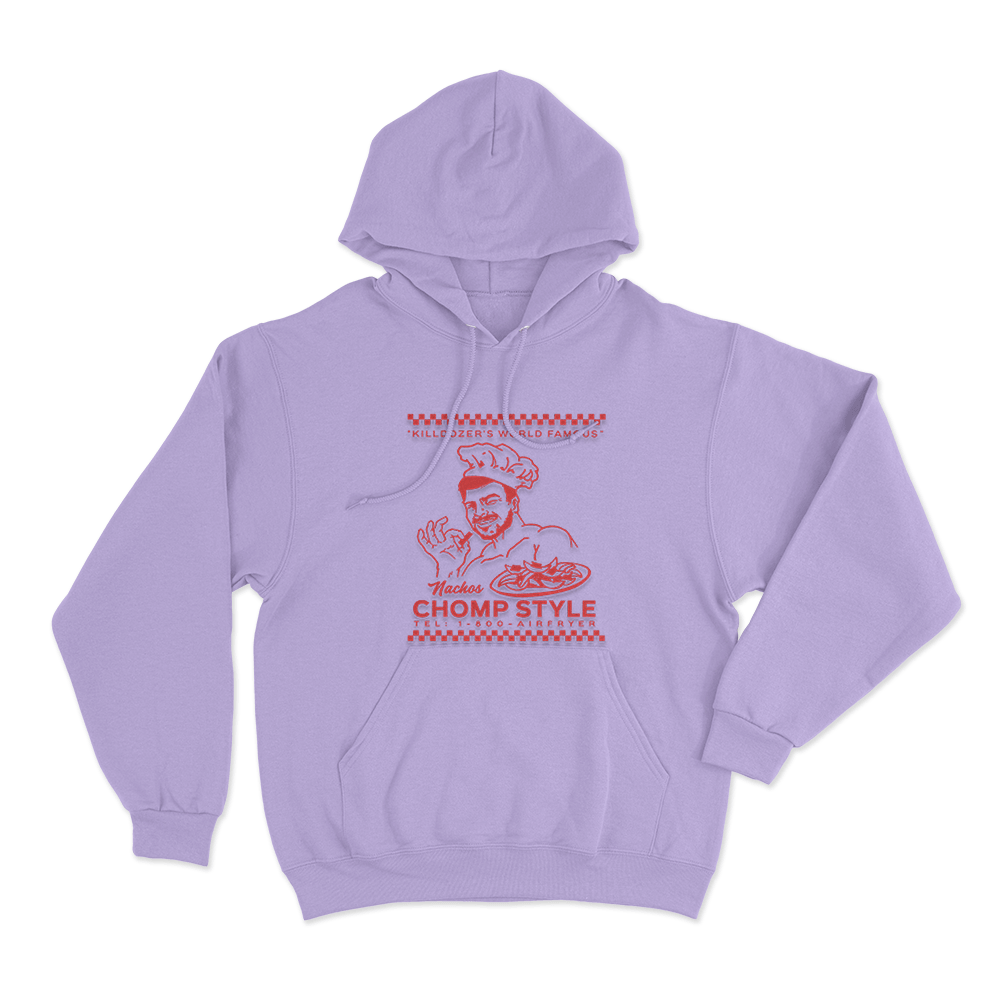 Chomp Style Unisex Hoodie Purple Chomp Style Unisex Hoodie Purple