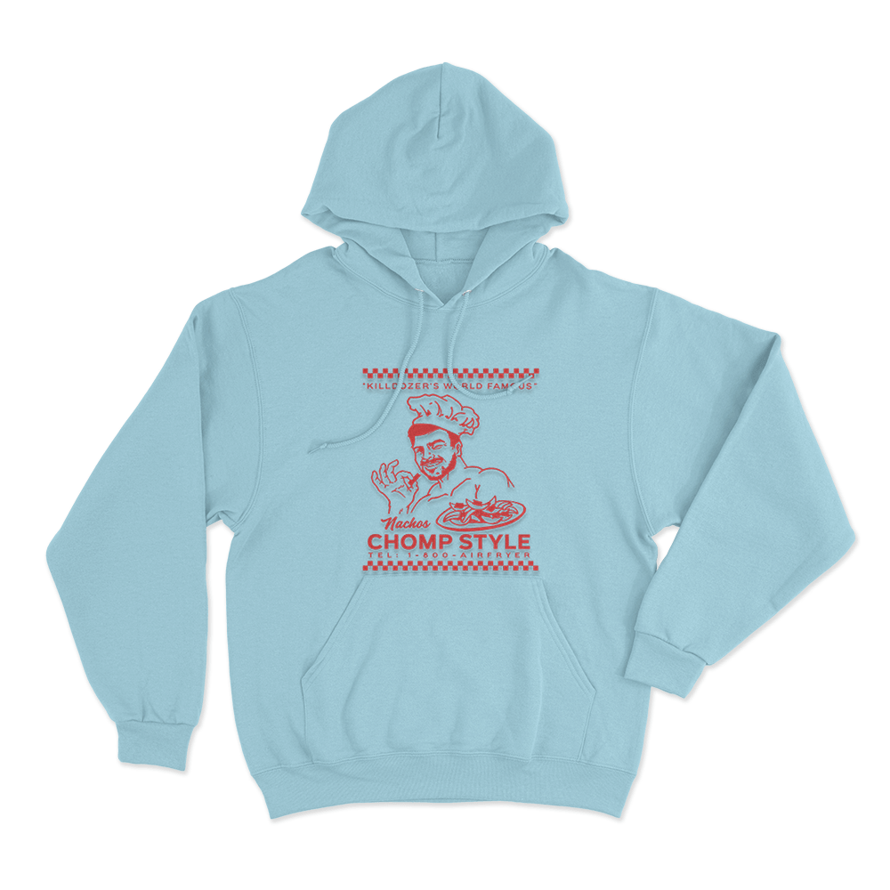 Chomp Style Unisex Hoodie Sky Blue Chomp Style Unisex Hoodie Sky Blue