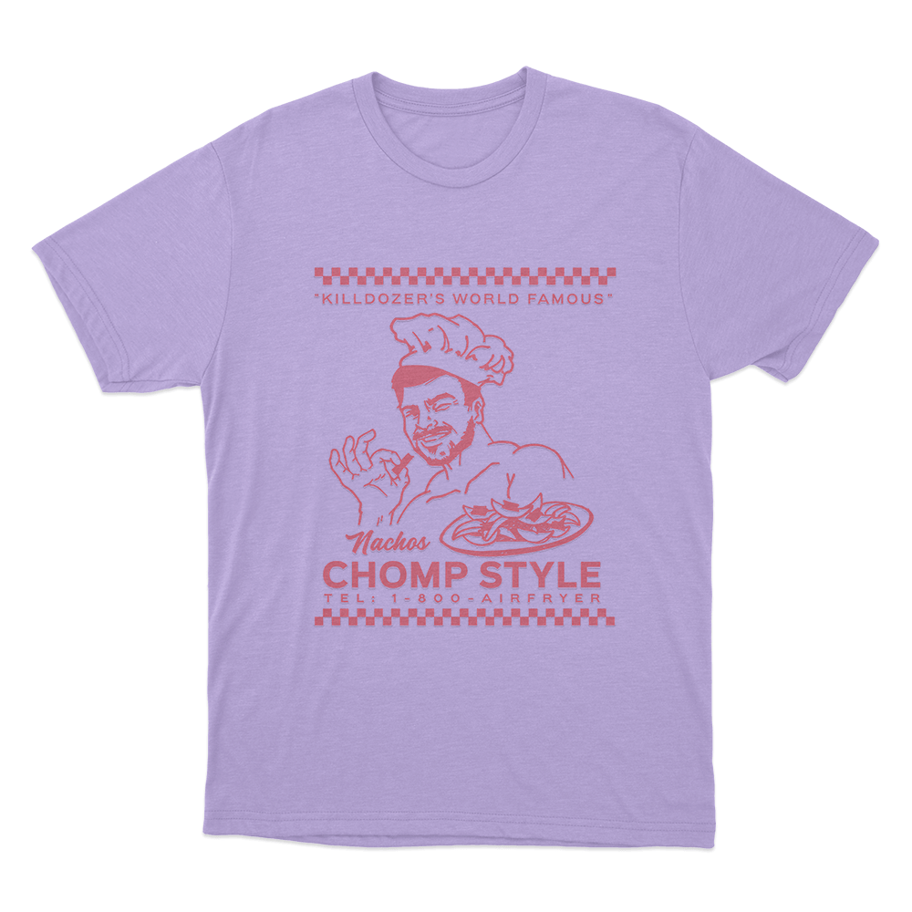 Chomp Style Unisex T Shirt Purple Chomp Style Unisex T Shirt Purple