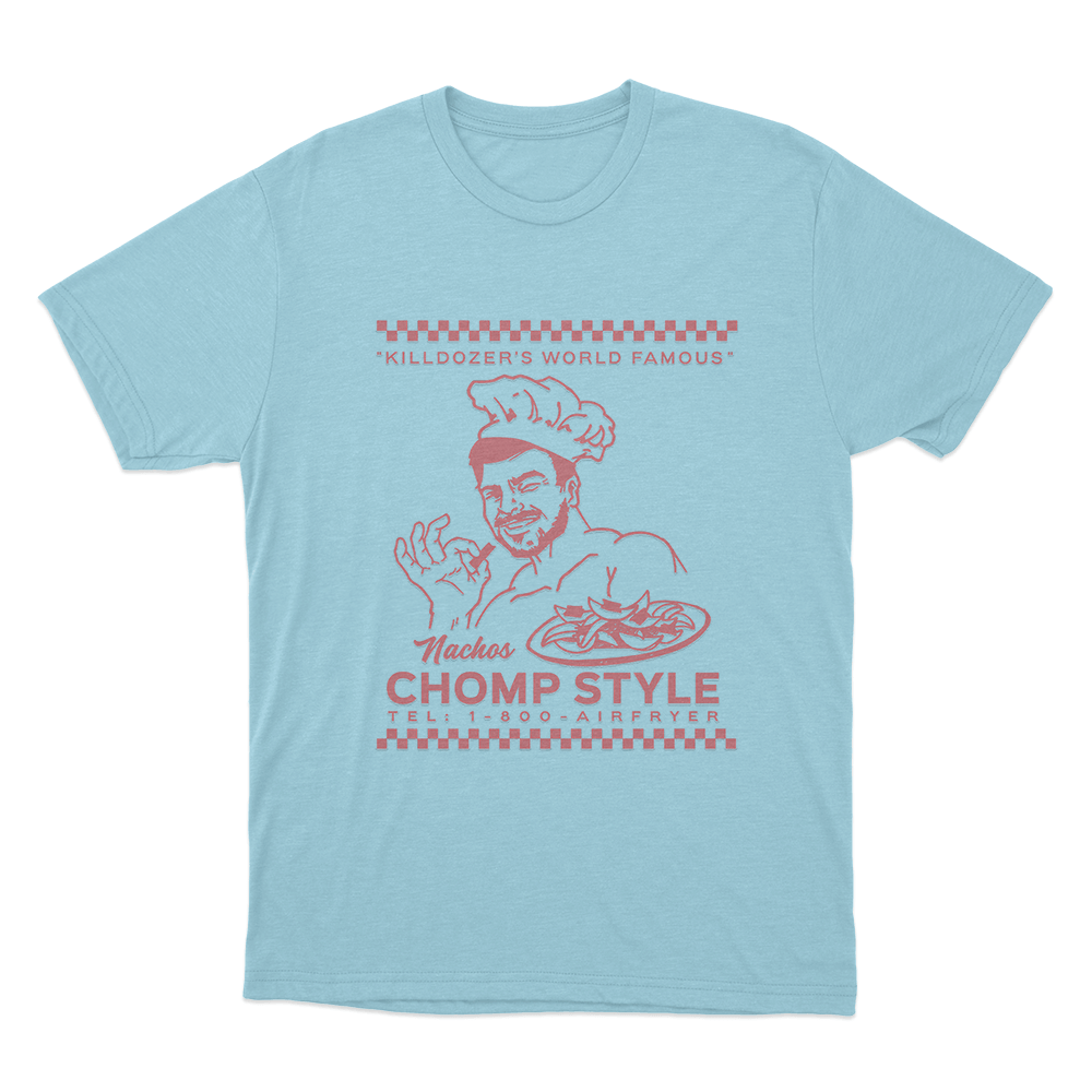 Chomp Style Unisex T Shirt Sky Blue Chomp Style Unisex T Shirt Sky Blue