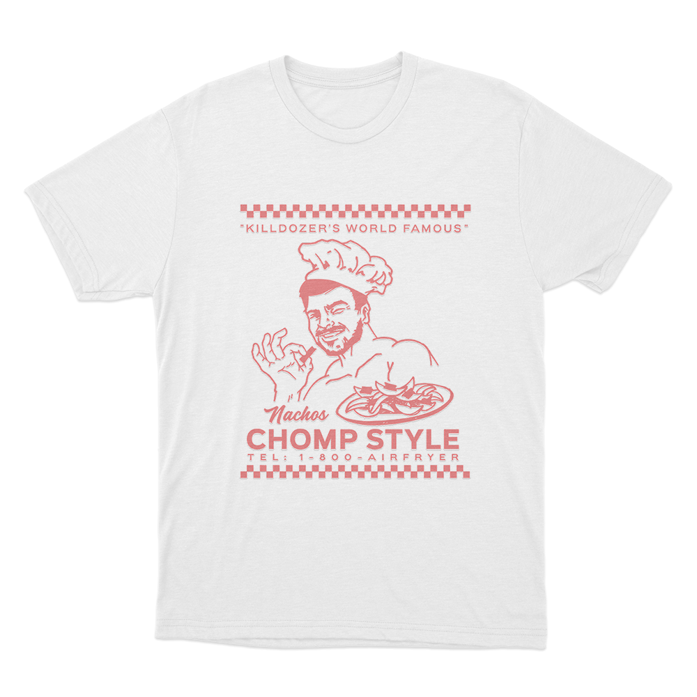 Chomp Style Unisex T Shirt White Chomp Style Unisex T Shirt White