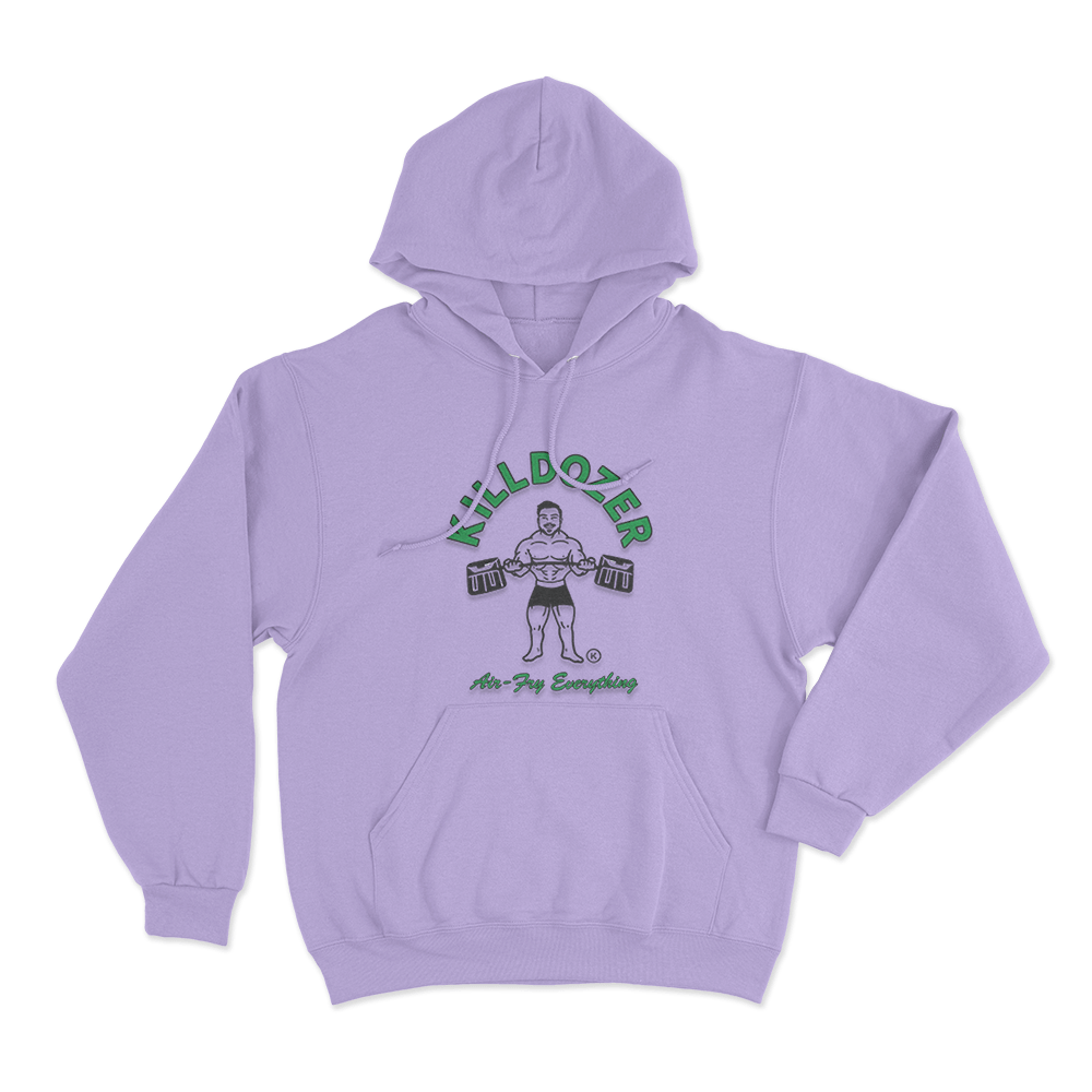 Killdozer Air-Fry Everything Unisex Hoodie Purple Killdozer Air Fry Everything Unisex Hoodie Purple