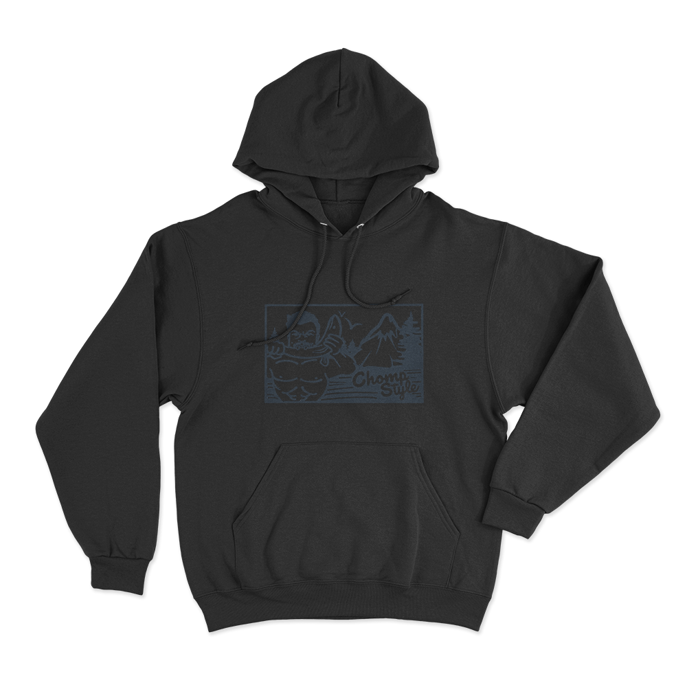 Wild Chomp Unisex Hoodie Black Wild Chomp Unisex Hoodie Black