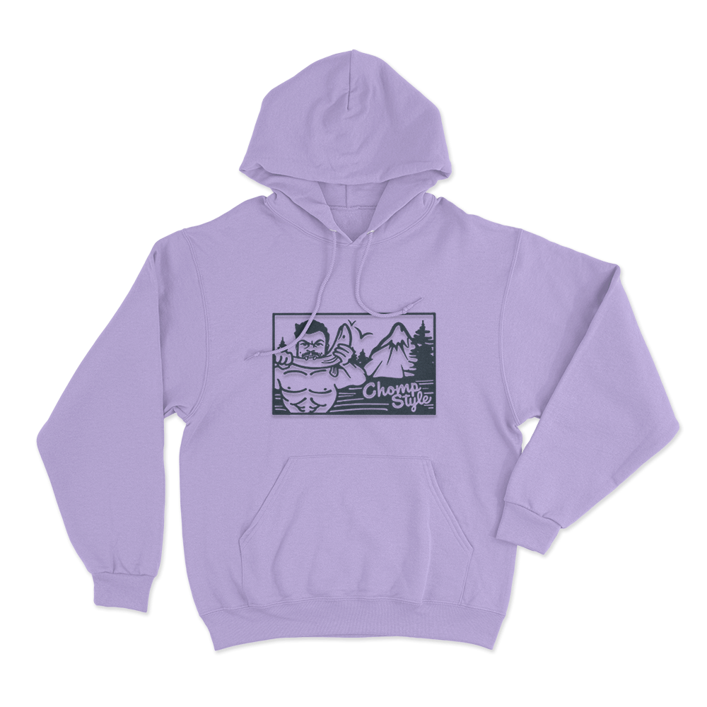 Wild Chomp Unisex Hoodie Purple Wild Chomp Unisex Hoodie Purple
