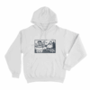Wild Chomp Unisex Hoodie White